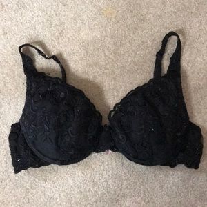 Black Lacey Victoria secret bra